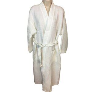 Luxury Waffle Weave Bathrobe Spa and Hotel Quality Robe for Women One Size u